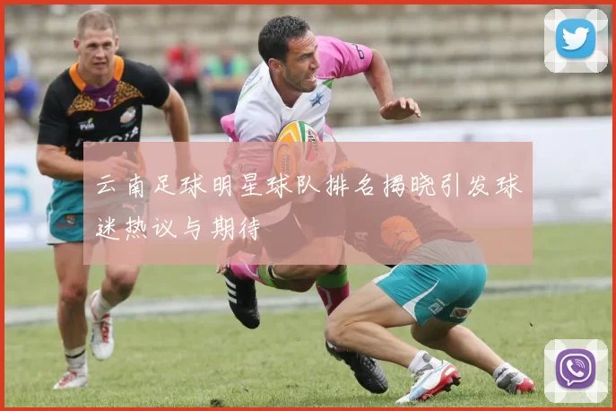 云南足球明星球队排名揭晓引发球迷热议与期待